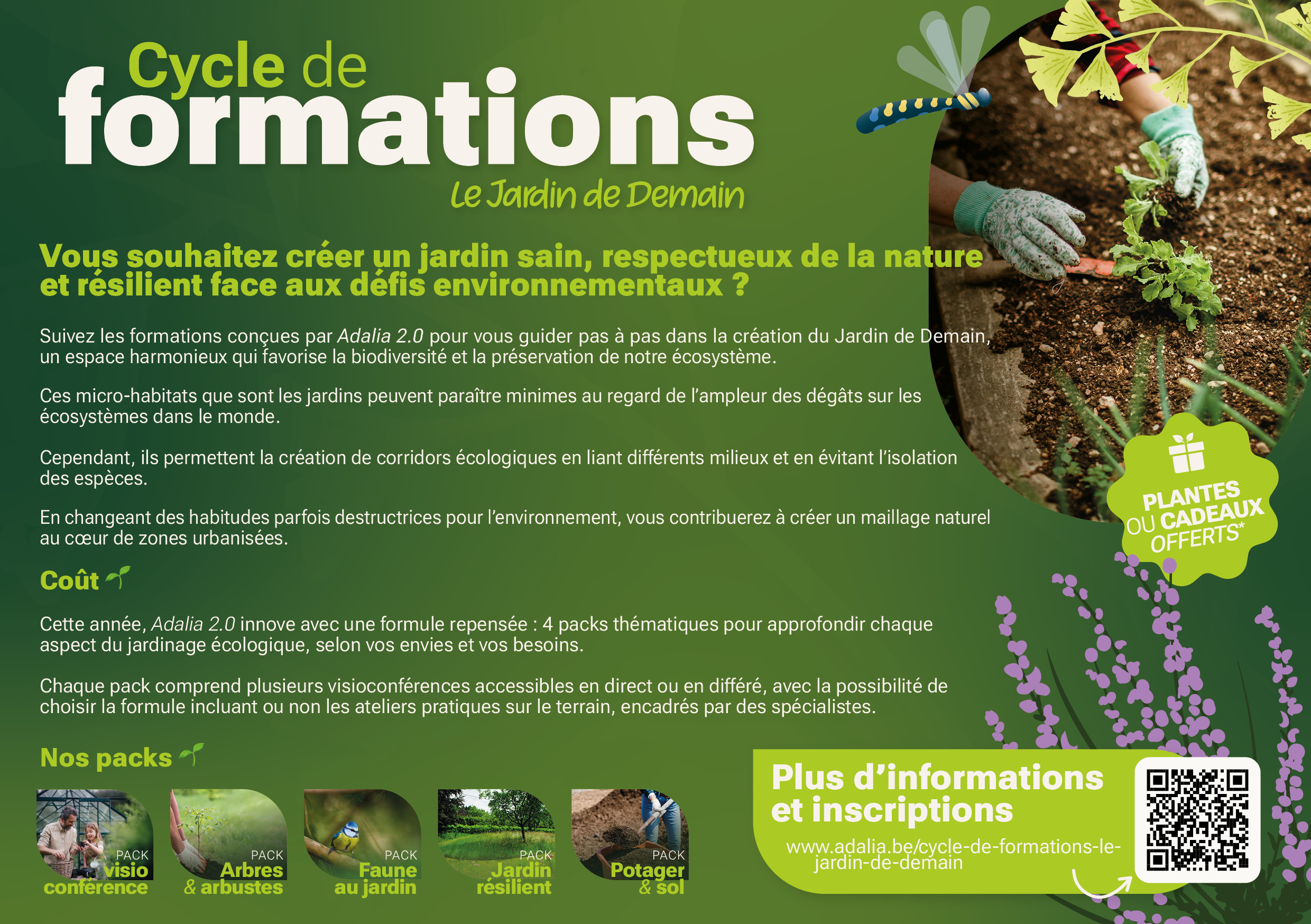 Cycle de formation le jardin de demain