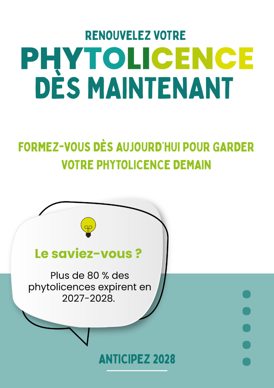 renouvellement des phytolicences
