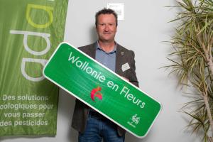 Photo d'une commune lauréate du label Wallonie en fleurs