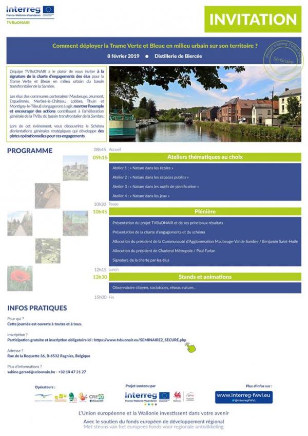 Séminaire trame verte et bleue