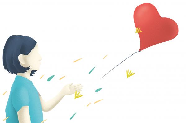 Fille ballon