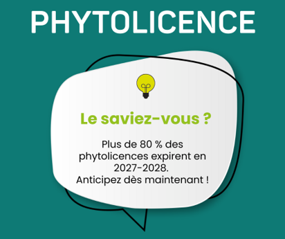 Renouvellement des phytolicences